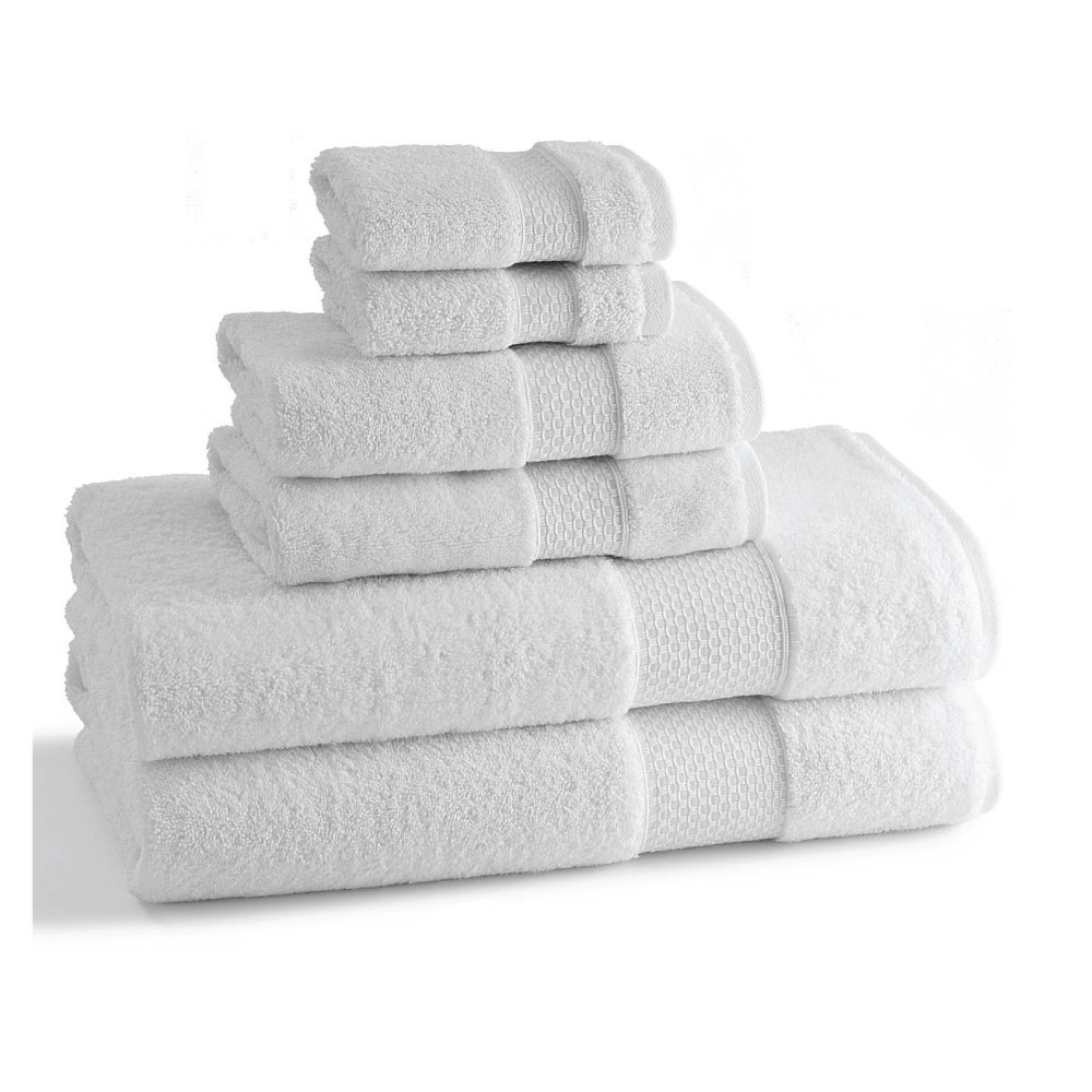 

Полотенце для рук 71х46 Kassatex Elegance White ELG-110-W