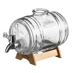 Диспенсер для напитков Barrel на подставке 1 л Kilner K_0025.793V