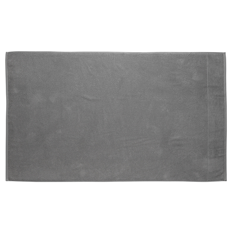 Полотенце банное фактурное серого цвета из коллекции Essential, 90х150 см Tkano TK20-BT0002
