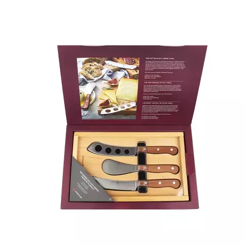 Набор ножей для сыра и салями, 3 шт WUSTHOF Charcuterie set арт.9548