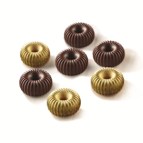 Форма для приготовления конфет Choco Crown 11 х 24 см силиконовая Silikomart 22.149.77.0065