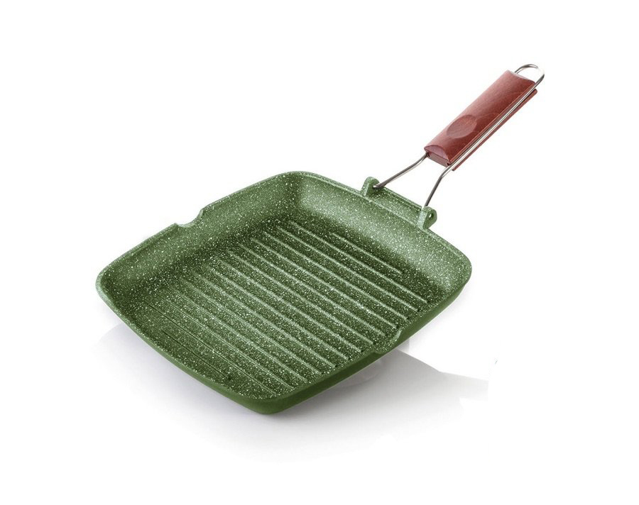 

Литая сковорода-гриль Risoli Dr Green Light 26см 0092DR/26GS0