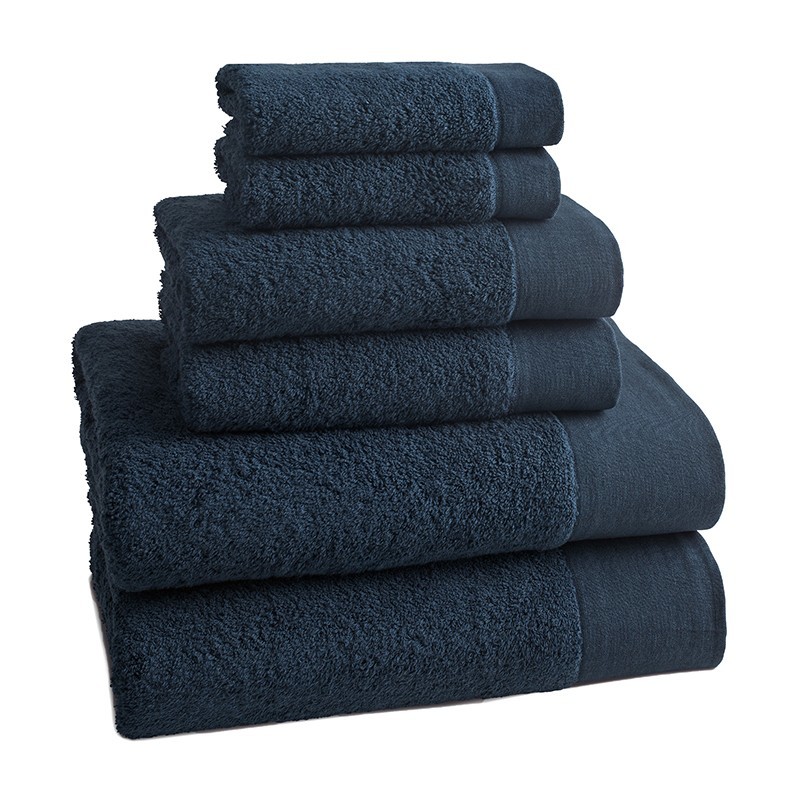 

Полотенце для рук 71х46 Kassatex Napa Petrol Blue NAP-110-PTB