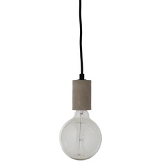 Лампа подвесная Bristol, 10х?8 см, серая Frandsen 148414305001