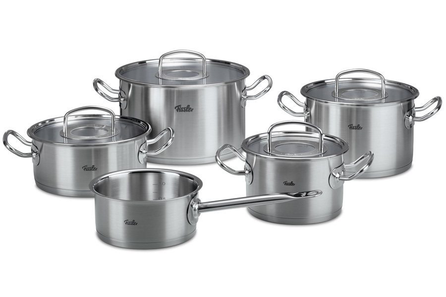 

Набор кастрюль Fissler Original pro collection, 5 пр. (крышка/стекло) 41546