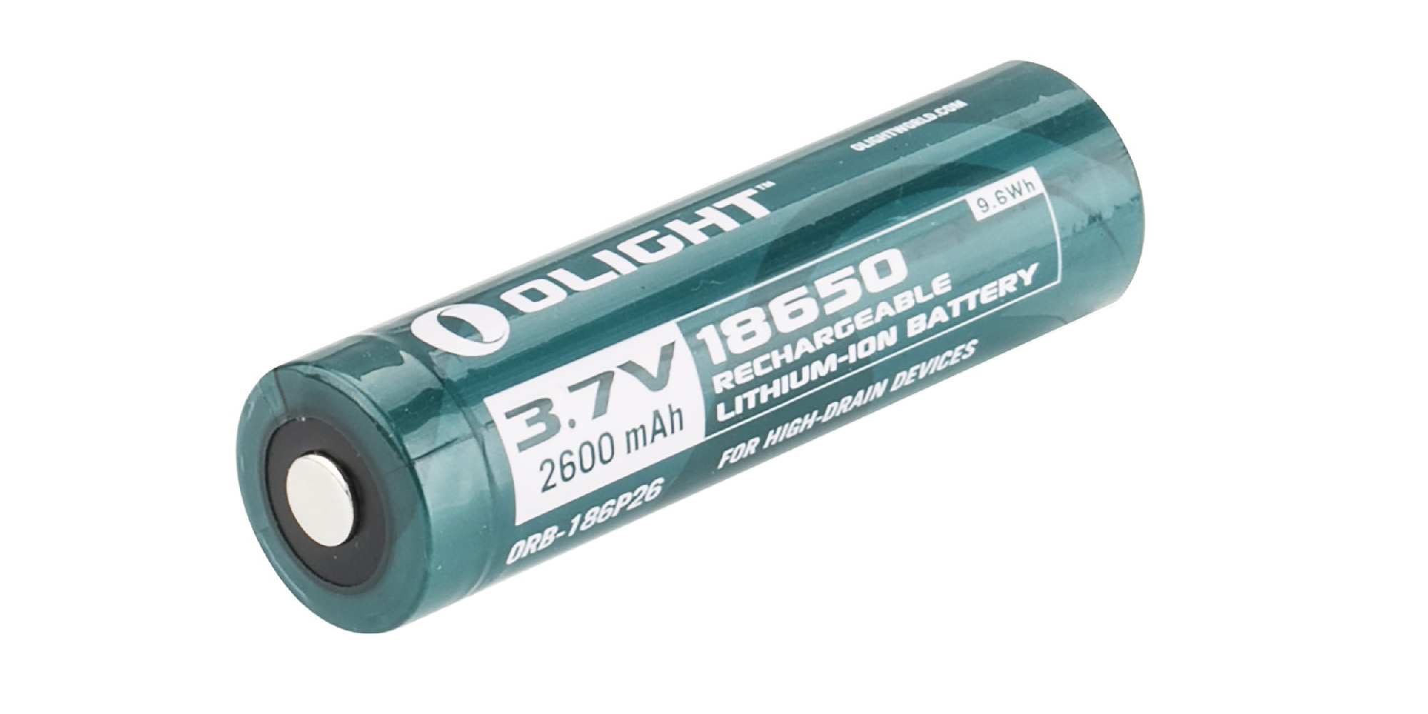 

Аккумулятор Li-ion Olight ORB-186P26 18650 3,7 В. 2600 mAh 824107