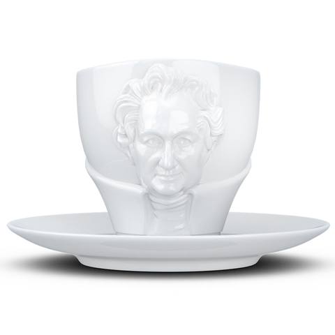 Чайная пара Tassen Talent Goethe, 260 мл, белая T80.11.01