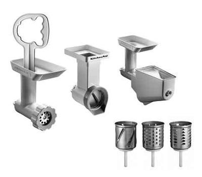 

Комплект насадок (протирка, мясорубка, овощерезка) KitchenAid FPPC