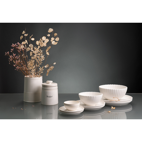 Набор из двух тарелок белого цвета из коллекции Tkano Kitchen Spirit, 21 см TK22-TW_PL0002