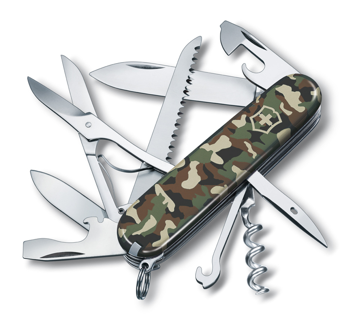 

Нож Victorinox Huntsman, 91 мм, 15 функций, камуфляжный* 1.3713.94