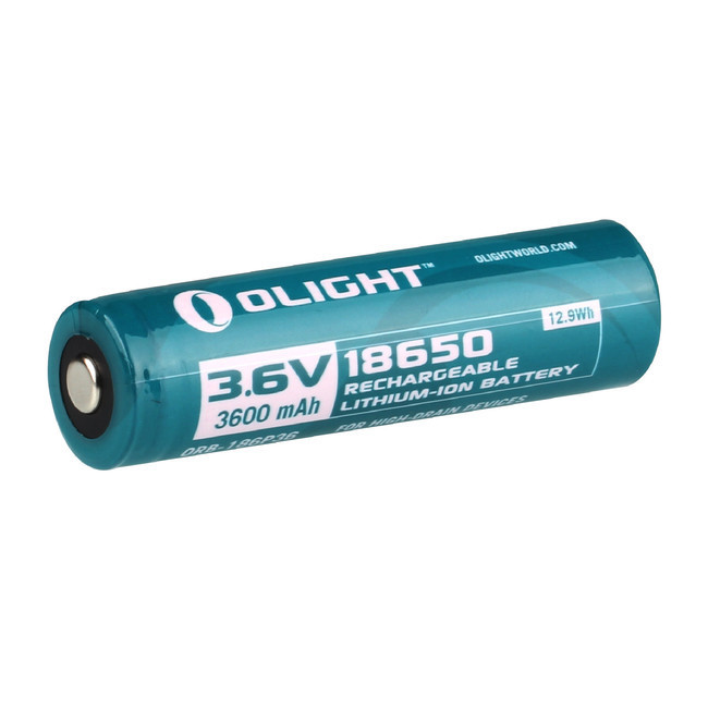 

Аккумулятор Li-ion Olight ORB-186P36 18650 3,7 В. 3600 mAh 927062**