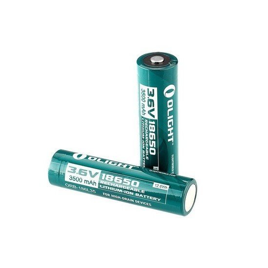 

Аккумулятор Li-ion Olight ORB-186P35 18650 3,7 В. 3500 mAh 927215*