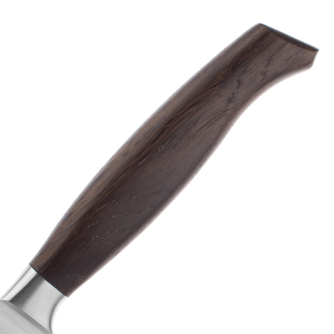 Нож кухонный универсальный 16 см BERGER CUTLERY Ergo Line Smoked Oak арт. BC111216