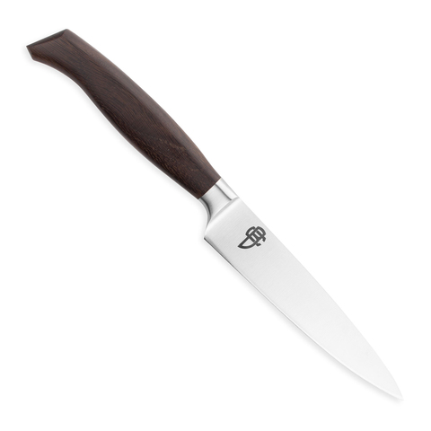 Нож кухонный универсальный 16 см BERGER CUTLERY Ergo Line Smoked Oak арт. BC111216