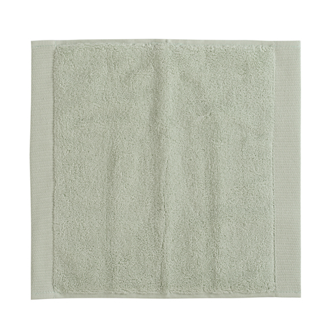 Полотенце для лица мятного цвета из коллекции Essential, 30х30 см Tkano TK19-FT0004