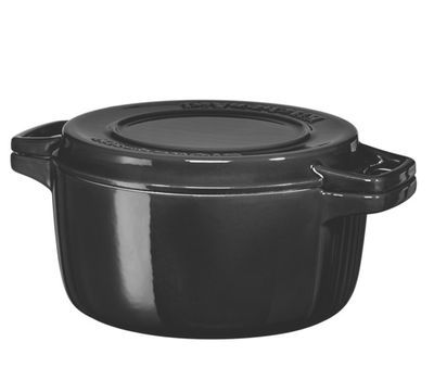 

Кастрюля чугунная 24см (3,8л) KitchenAid KCPI40CROB