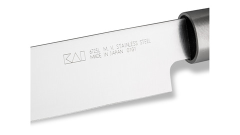 Нож кухонный для нарезки KAI Васаби 23 см