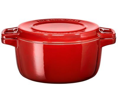 

Кастрюля чугунная 28см (5,7л) KitchenAid KCPI60CRER