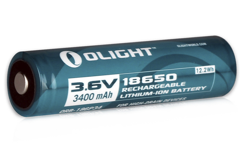 

Аккумулятор Li-ion Olight ORB-186P34 18650 3,7 В. 3400 mAh 927093