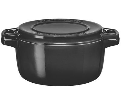 

Кастрюля чугунная 28см (5,7л) KitchenAid KCPI60CROB