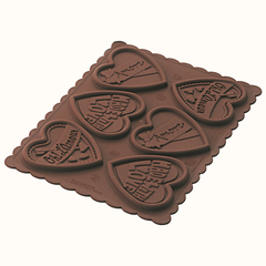 Форма для приготовления печенья Cookie Love силиконовая Silikomart 22.166.77.0065