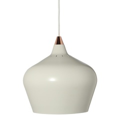 Лампа подвесная Cohen XL, 32х?32 см, белая матовая, белый шнур Frandsen 144366184001