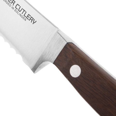 Нож кухонный для хлеба 20 см BERGER CUTLERY Classic Smoked Oak арт. BC210220