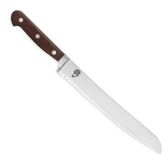 Нож кухонный для хлеба 20 см BERGER CUTLERY Classic Smoked Oak арт. BC210220