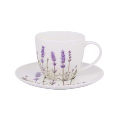 Чашка с блюдцем I Love Lavender Ashdene 515614