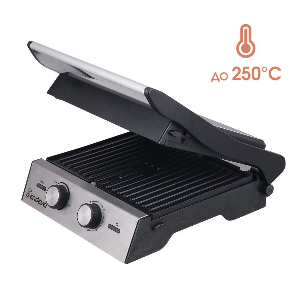 

Электрический пресс-гриль Endever Grillmaster 240