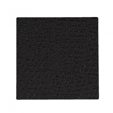 Подстаканник квадратный 10x10 см, толщина 1,6мм Lace black LindDNA-98111