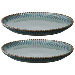 Набор из двух тарелок темно-серого цвета из коллекции Tkano Kitchen Spirit, 26 см TK22-TW_PL0003