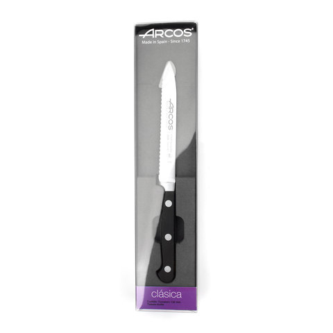 Нож кухонный стальной для томатов 13 см ARCOS Clasica арт. 2556