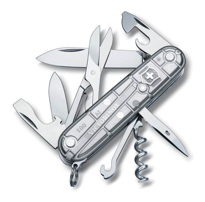

Нож Victorinox Climber, 91 мм, 14 функций, серебристый 1.3703.T7