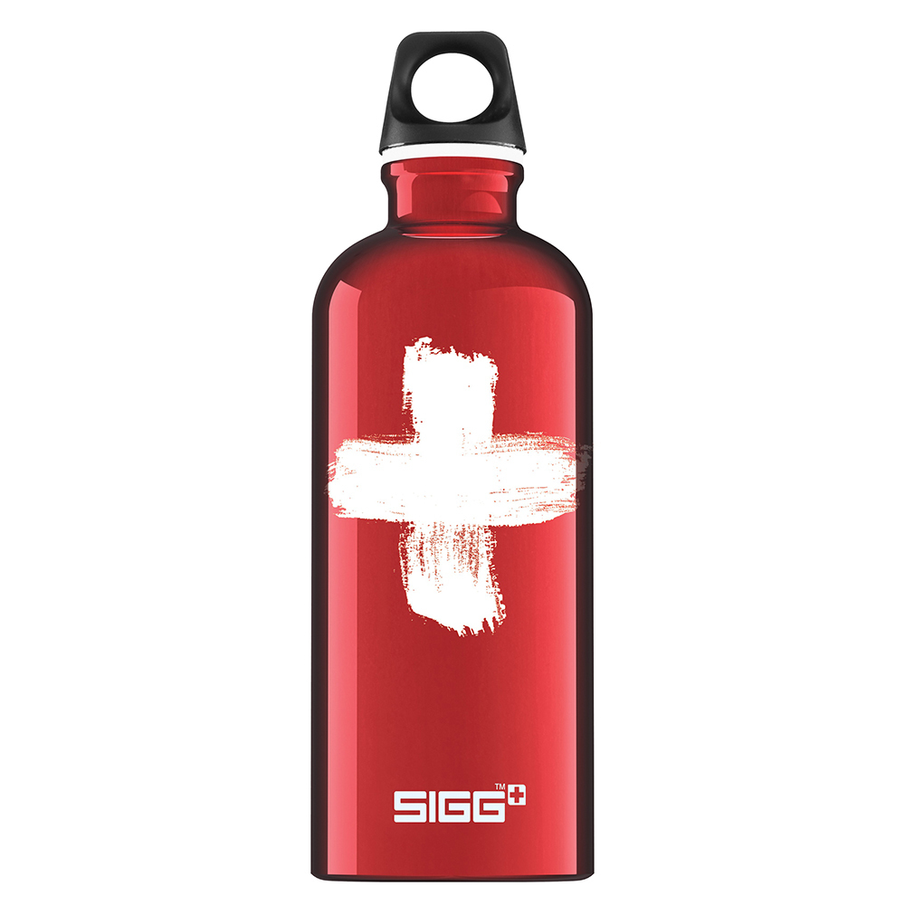 

Бутылка для воды Sigg Swiss, красная, 0,6L 8689.70