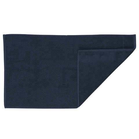 Полотенце для рук фактурное темно-синего цвета из коллекции Essential, 50х90 см Tkano TK20-HT0003