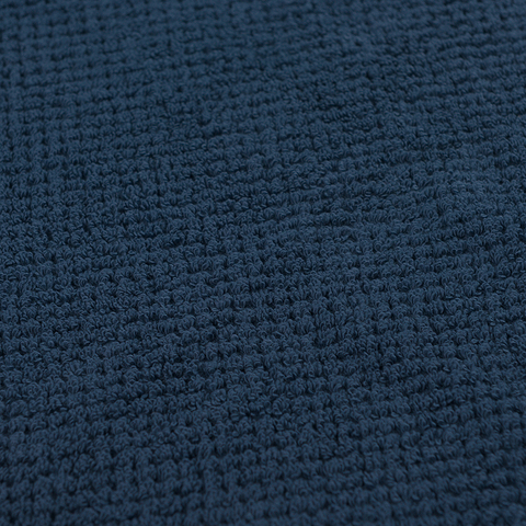 Полотенце для рук фактурное темно-синего цвета из коллекции Essential, 50х90 см Tkano TK20-HT0003