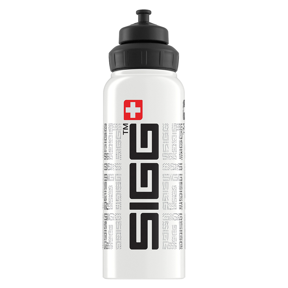 

Бутылка для воды Sigg WMB Gnature, белая, 1L 8626.20