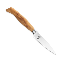 Нож для чистки и нарезки 9 см BERGER CUTLERY Ergo Line Olive арт. BC101309