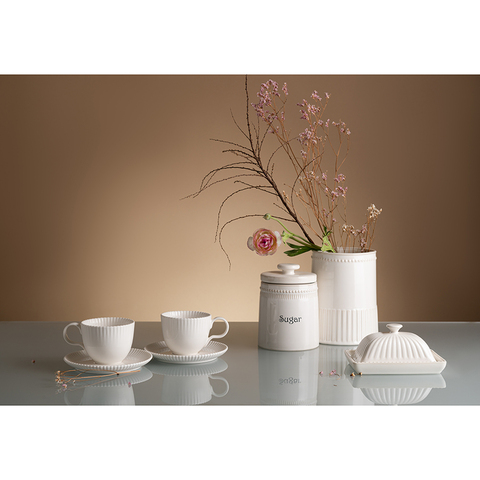 Набор из двух чайных пар белого цвета из коллекции Tkano Kitchen Spirit, 275 мл TK22-TW_TC0002