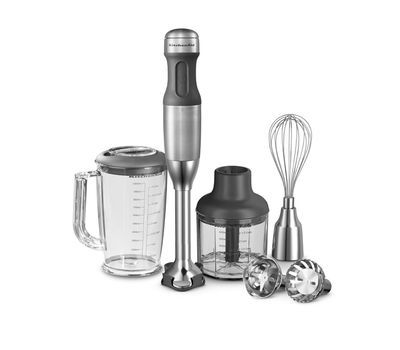 

Блендер-гомогенизатор погружной KitchenAid (Серый металлик) 5KHB2571ESX