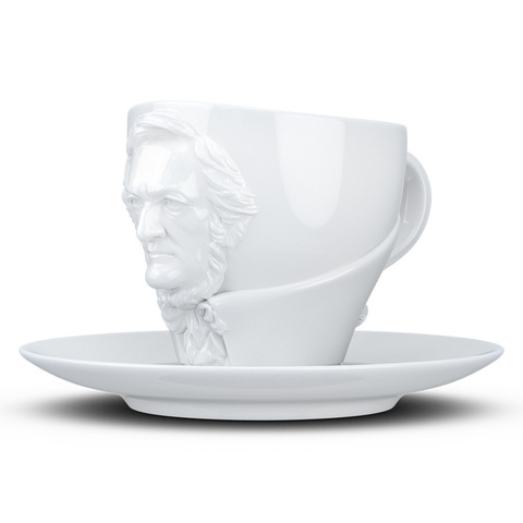 Чайная пара Tassen Talent Richard Wagner, 260 мл, белая T80.03.01