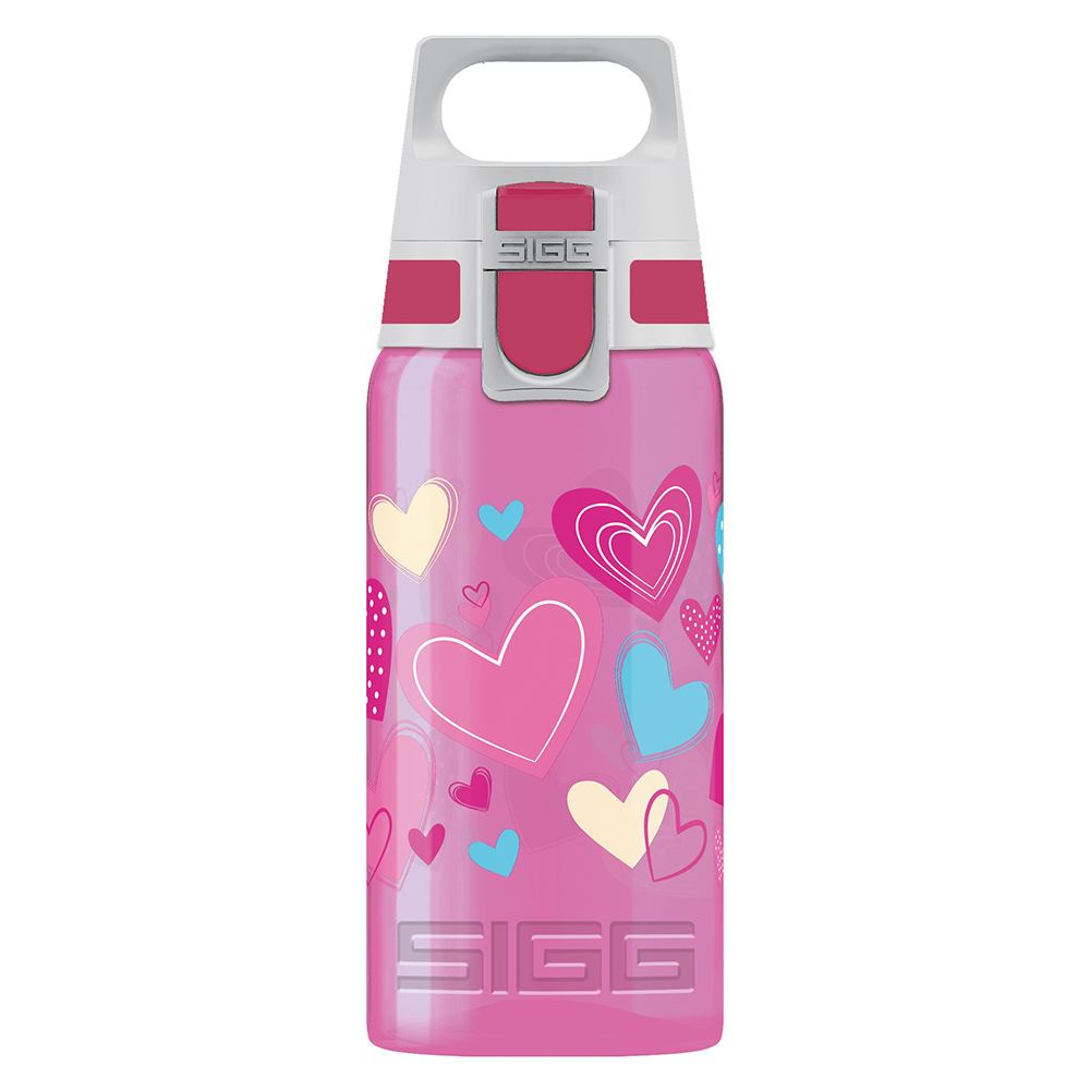 

Бутылка для воды Sigg Viva One Hearts, розовая, 0,5L 8686.00
