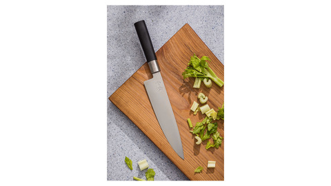 Нож кухонный поварской Шеф KAI Васаби 20 см