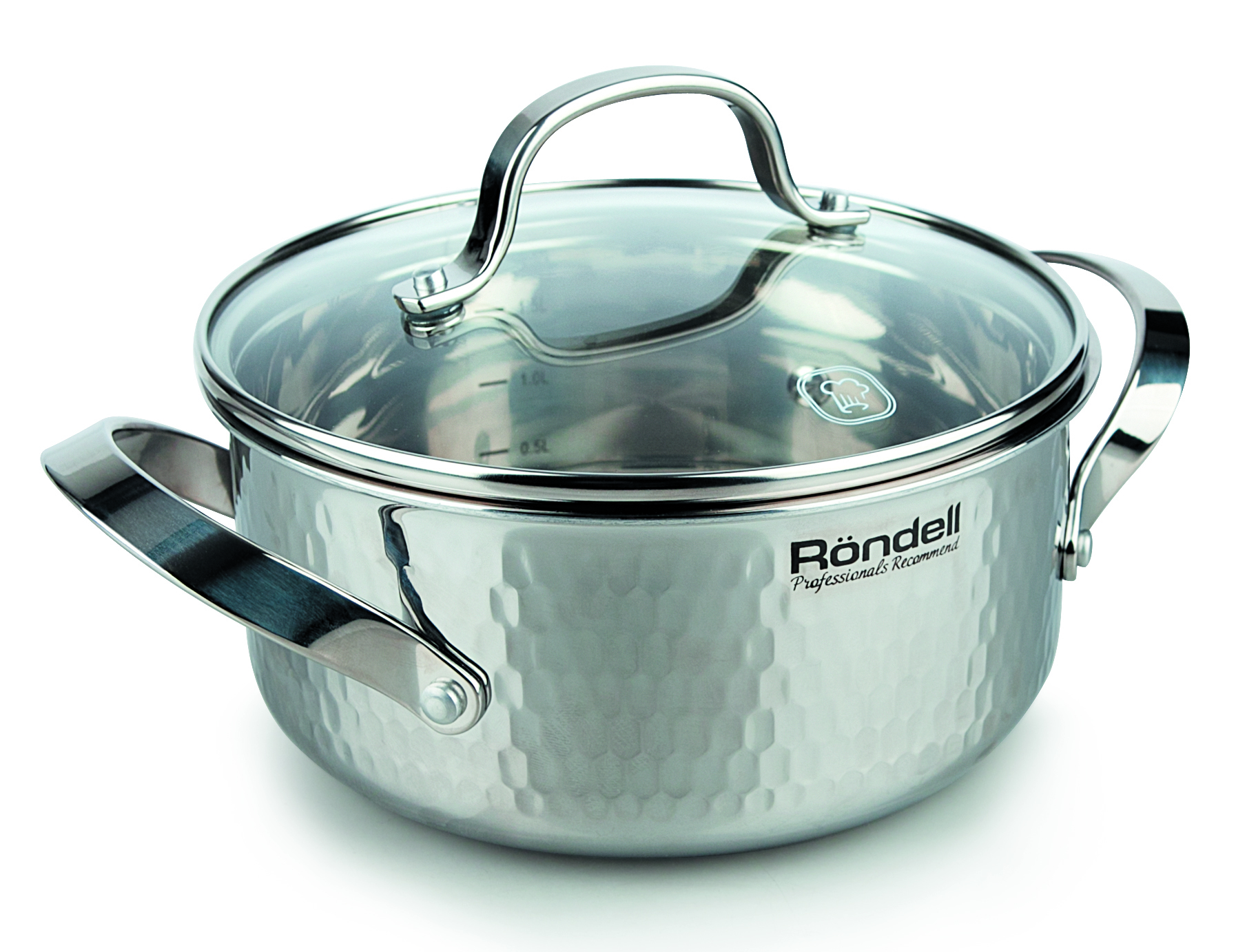 

Кастрюля Rondell RainDrops 18 см (1,9л) RDS-827