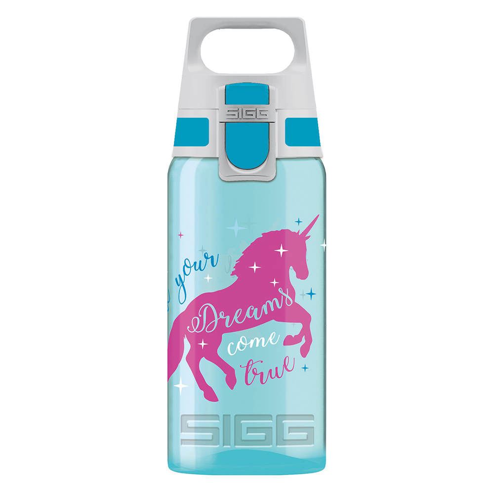 

Бутылка для воды Sigg Viva One Unicorn, бирюзовая, 0,5L 8686.60