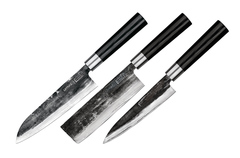 Набор из 3 кухонных ножей Samura SUPER 5 SP5-0220C/Y