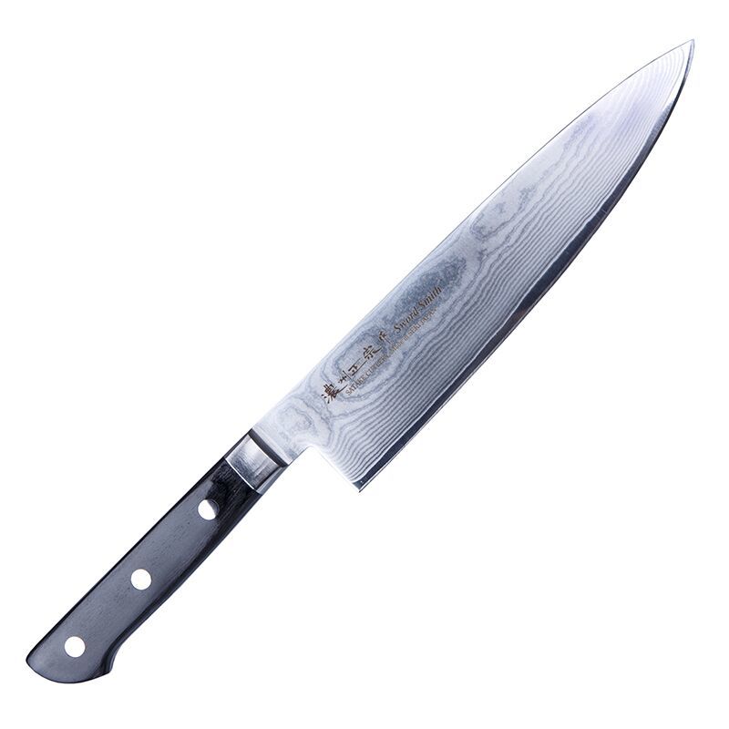 

Нож кухонный Шеф 20см (69 слоев) SATAKE DAMASCUS 805-544