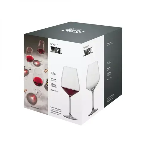 Набор из 4 бокалов для красного вина Burgundy 780 мл SCHOTT ZWIESEL Tulip арт. 123608