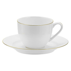 Чашка чайная с блюдцем Royal Worcester 